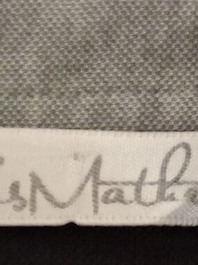 Travis Mathew Gray and White Men's Golf Polo Size Large
